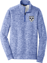 North Jersey Kings PosiCharge Electric Heather Fleece 1/4-Zip Pullover