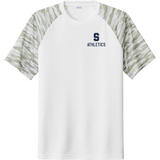 Midd South Athletics Drift Camo Colorblock Tee