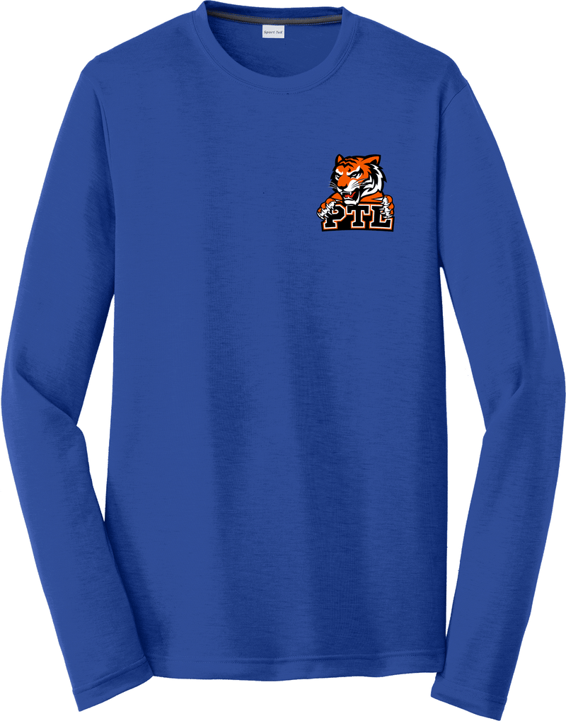 Princeton Tiger Lilies Long Sleeve PosiCharge Competitor Cotton Touch Tee