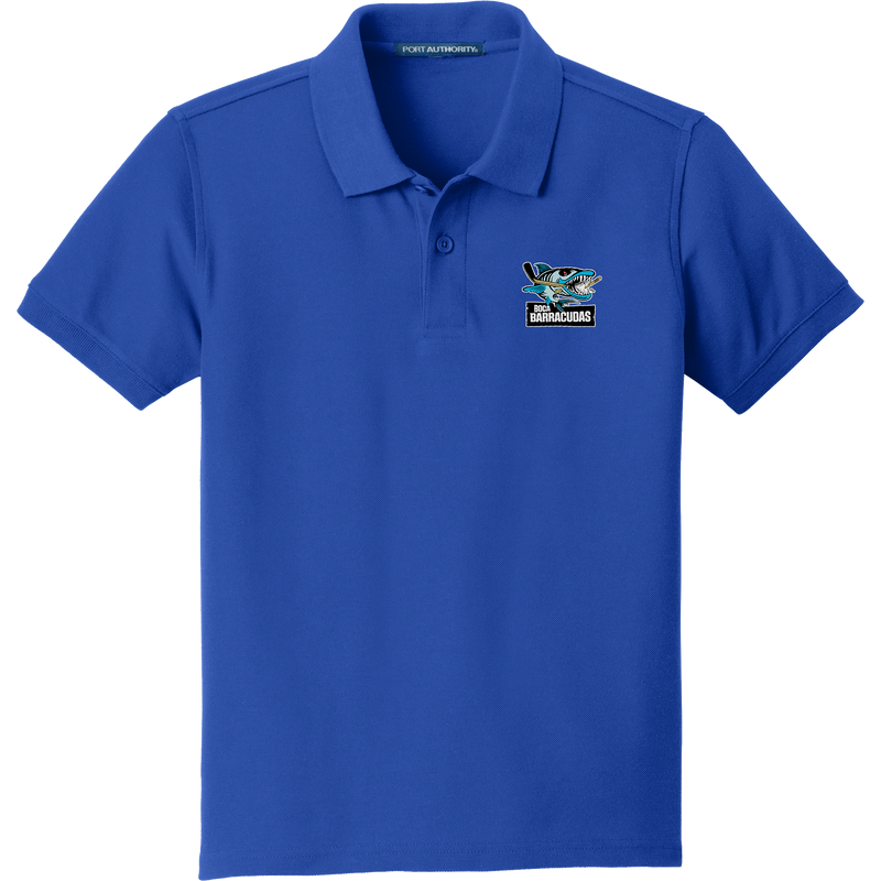 Boca Barracudas Youth Core Classic Pique Polo