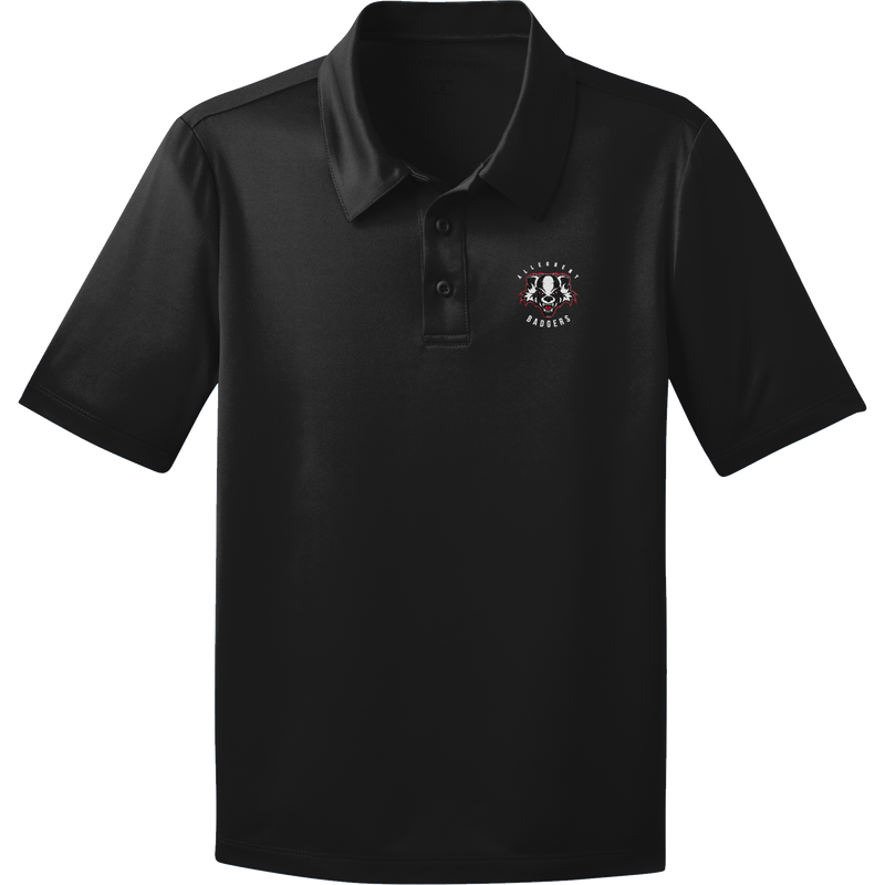 Scary Badgers Youth Silk Touch Performance Polo