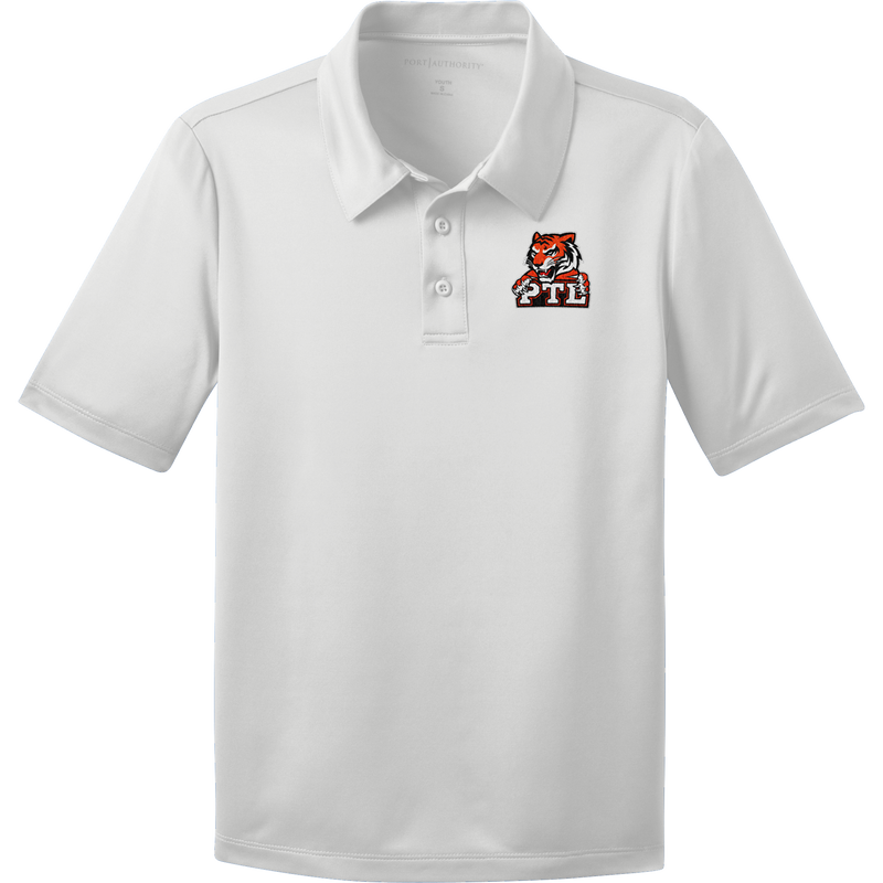 Princeton Tiger Lilies Youth Silk Touch Performance Polo