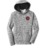 South Pittsburgh Rebellion Youth PosiCharge Electric Heather Fleece Hooded Pullover