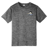 Mid-State Mustangs Youth PosiCharge Electric Heather Tee