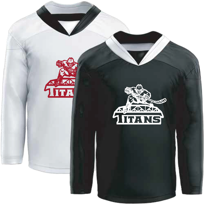 NJ Titans Adult Goalie Reversible Practice Jersey